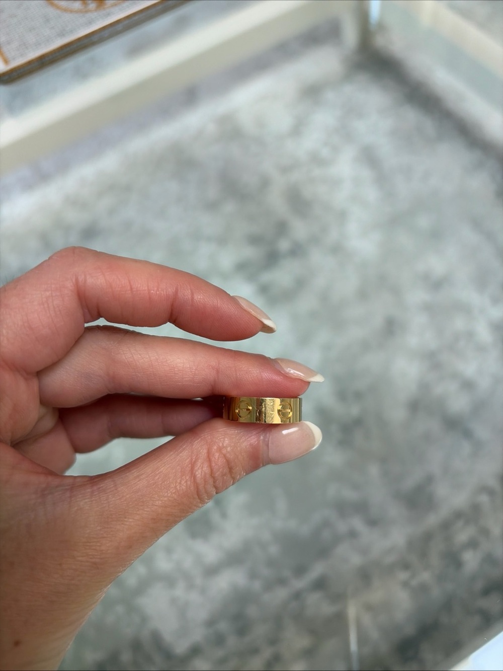 Cartier LOVE Classic Ring 18K Yellow Gold Size 50 / US 5.25 Full Set - Picture 3 of 11